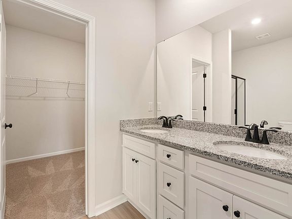 Walk -in closet off bathroom