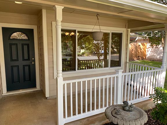 Newly renovated porch