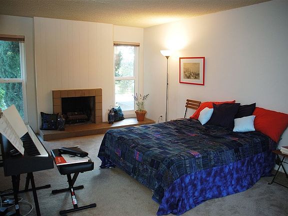 Master bedroom w/Fire place