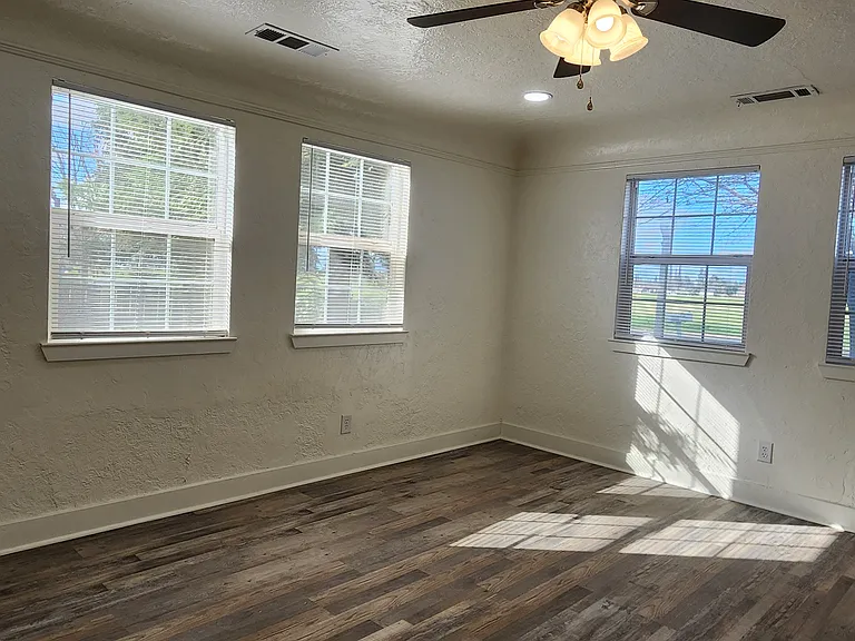 Living room - lots of windows