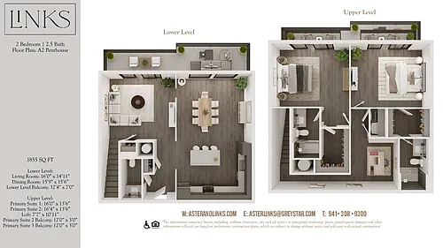 Floor plan Links A2 Penthouse