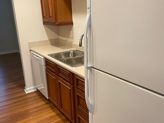 Kitchen as viewed from the living room
