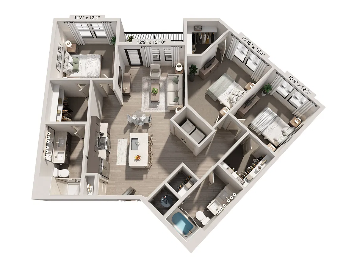 Floor plan C3