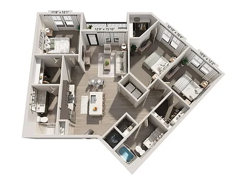 Floor plan C3