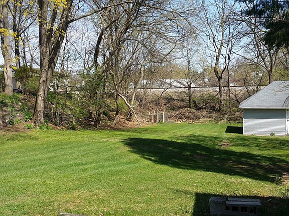 Another view of large backyard.