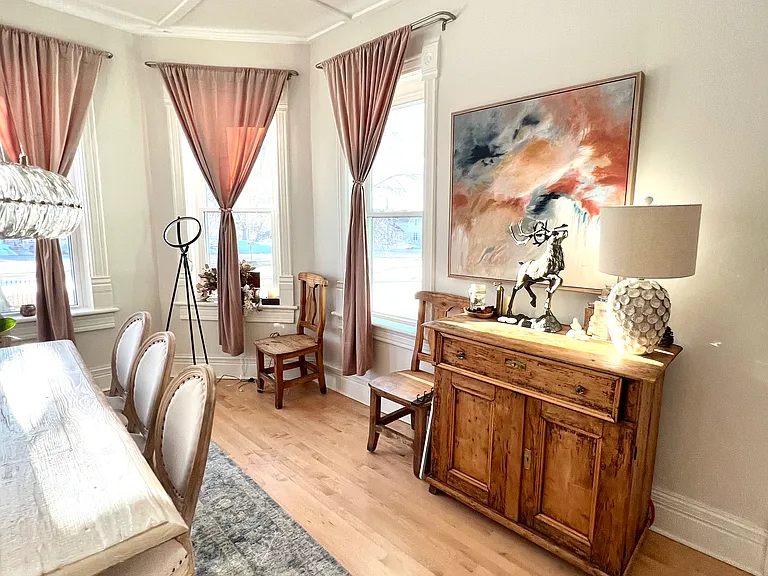 formal dining with great light