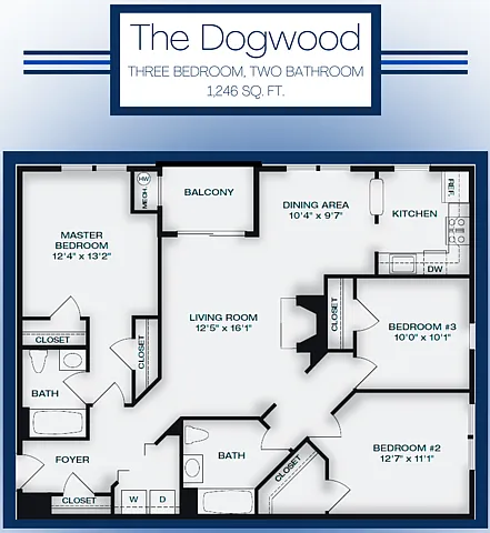 Floor plan The Dogwood
