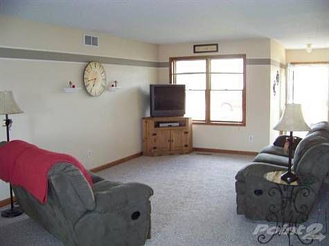 Living room - open and bright.