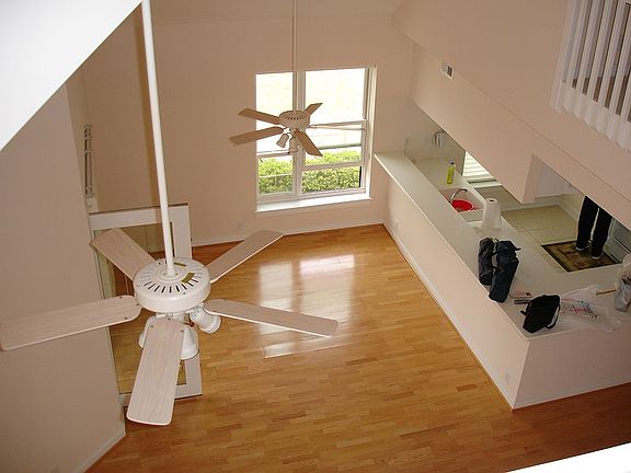 view from loft