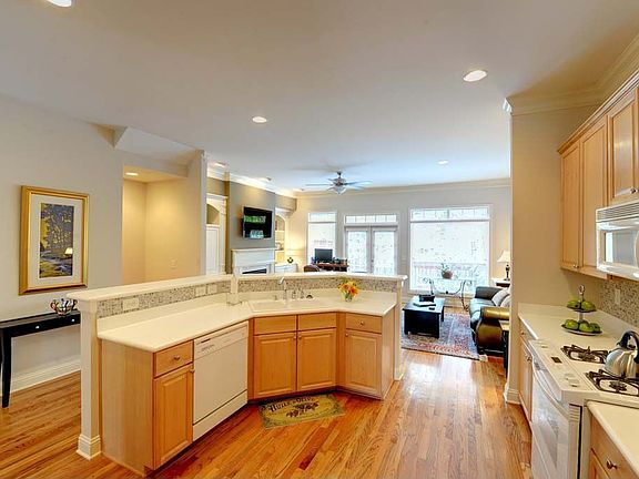 Lots of cabinets and counters plus a large walk-in pantry.