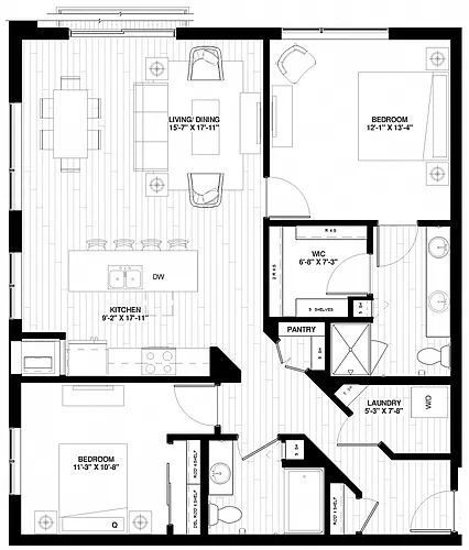 Floor plan University