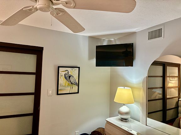 Master Bedroom with TV and private bath