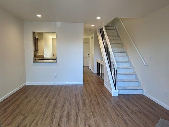 View of living room and 1st floor