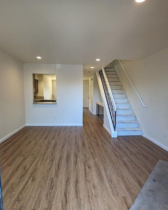 View of living room and 1st floor