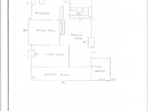 Layout of downstairs