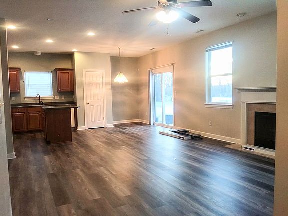 Open kitchen and famliy room