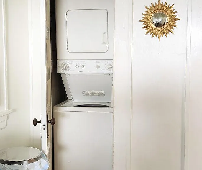 Laundry off of kitchen