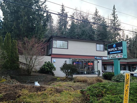 Townhouse is upstairs, with private entry and parking.