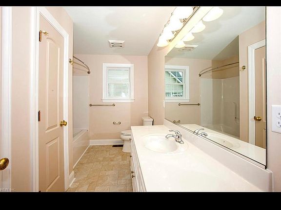 Hallway restroom
