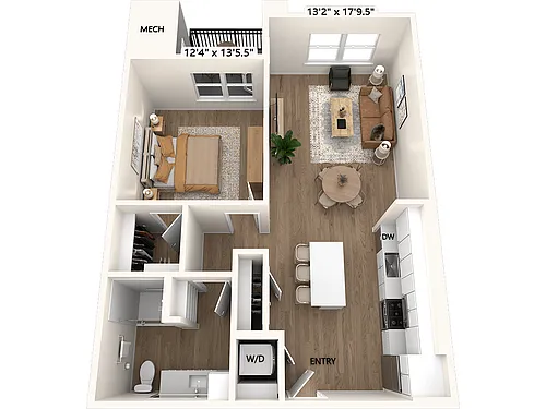 Floor plan A2-819-Scheme I