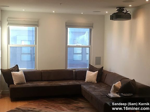 Sunny, spacious living room