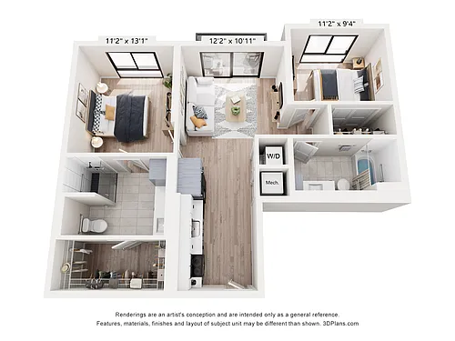 Floor plan B3