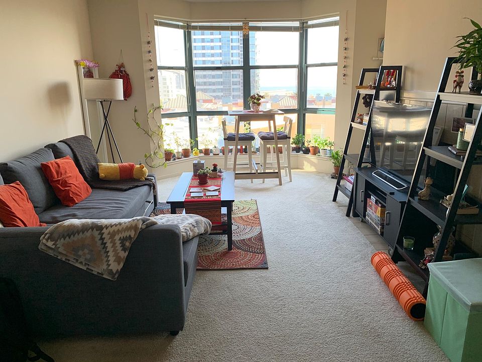 Living room - You get the view of the bay bridge and the bay from living room