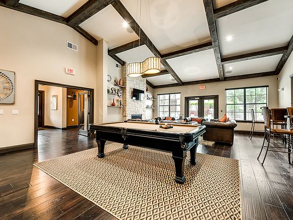 Mount Vernon Apartments ; Desoto TX ; Clubhouse with Billiards Table