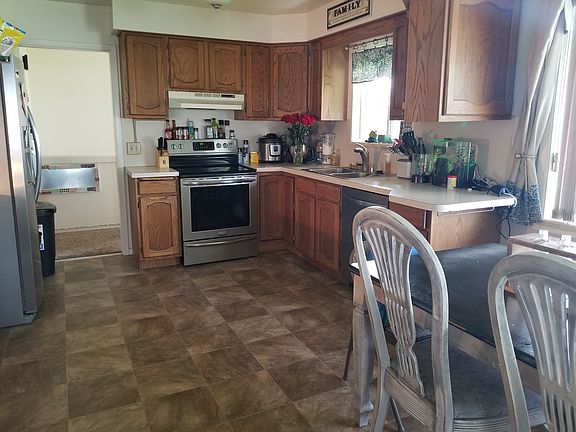 Kitchen and joined dining room