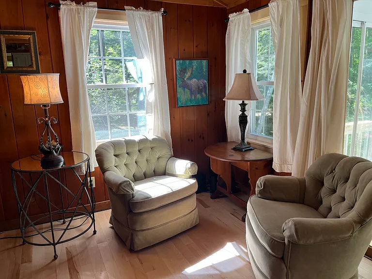 Corner of the living room.