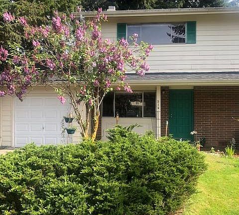 Street view of front of duplex.