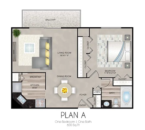 Floor plan A