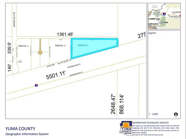 1 S Avenue 26 1/2 E, Wellton, AZ 85356