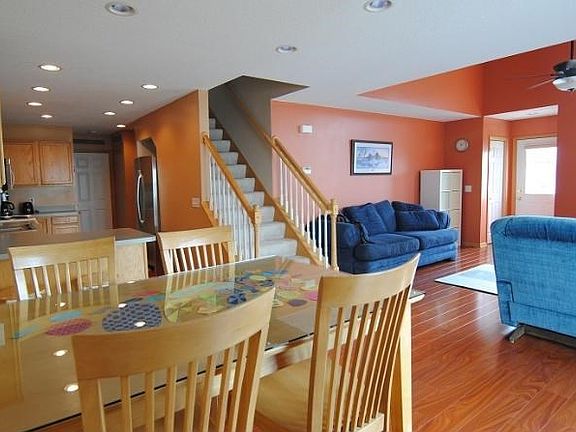 Views of the open main level.