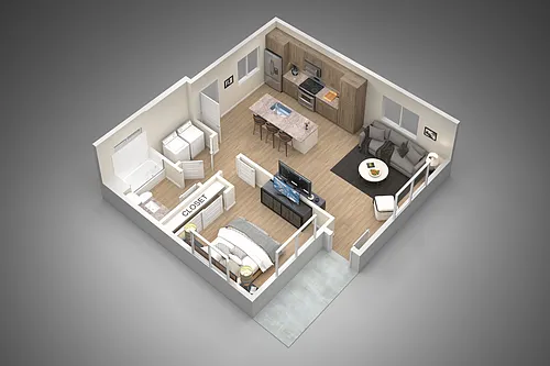 Floor plan A