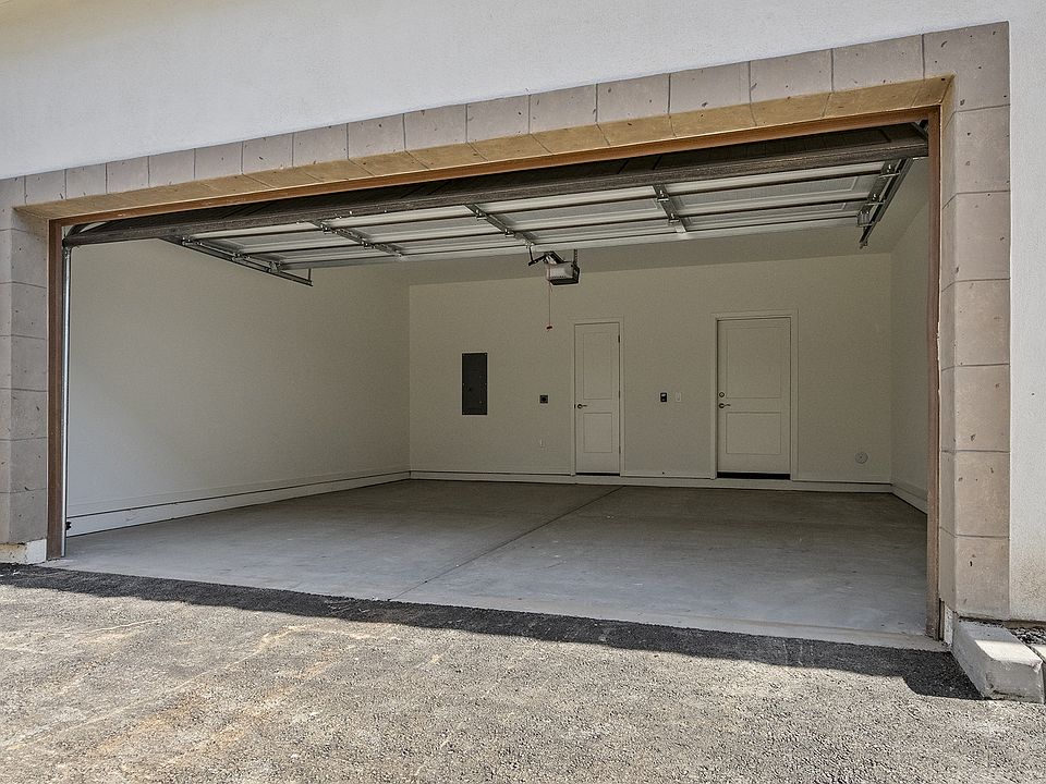 Large Attached 2-Car Garage