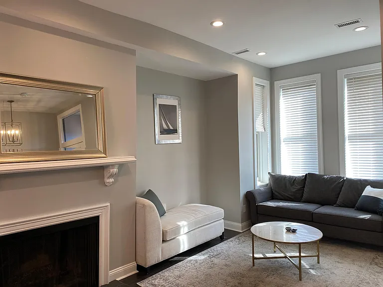 Living area has been enhanced with additional seating.