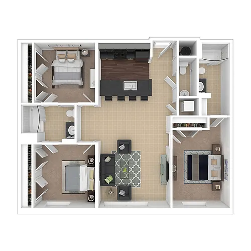 Floor plan Forest Glen