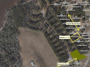83 Legion Beach Rd LOT 4, Columbia, NC 27925