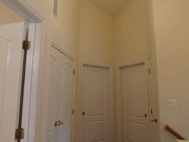 Bedroom leveled room level hallway
