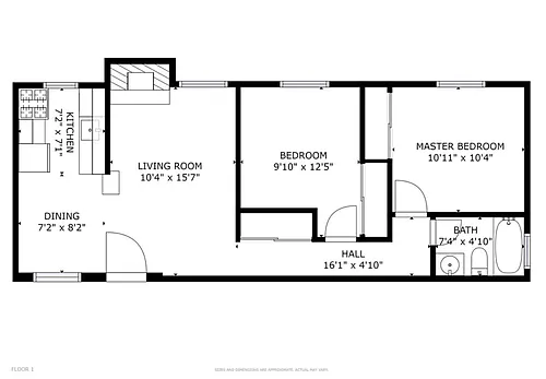 Floor plan Telluride