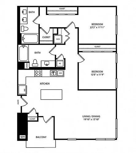Floor plan Bamboo