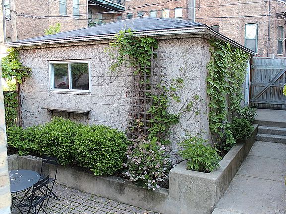 Patio and Garage 