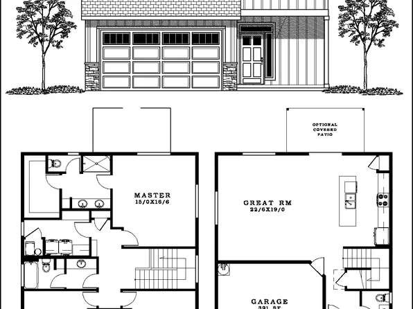 Twin Harbors 1850 Standard+ Plan, Meadowlark Acres