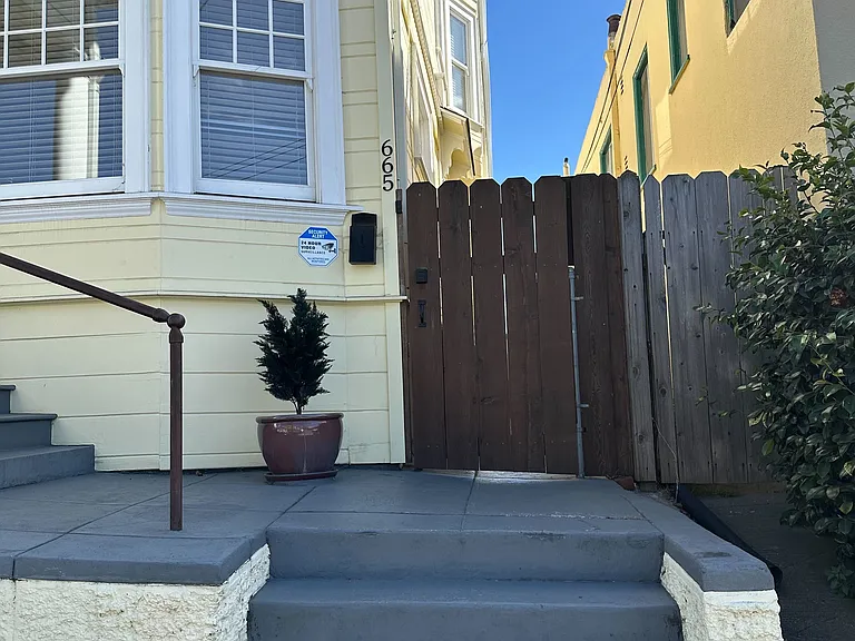 separate entrance
