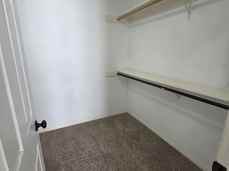 Walk-in closet main bedroom