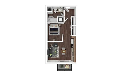 Floor plan Mondrian