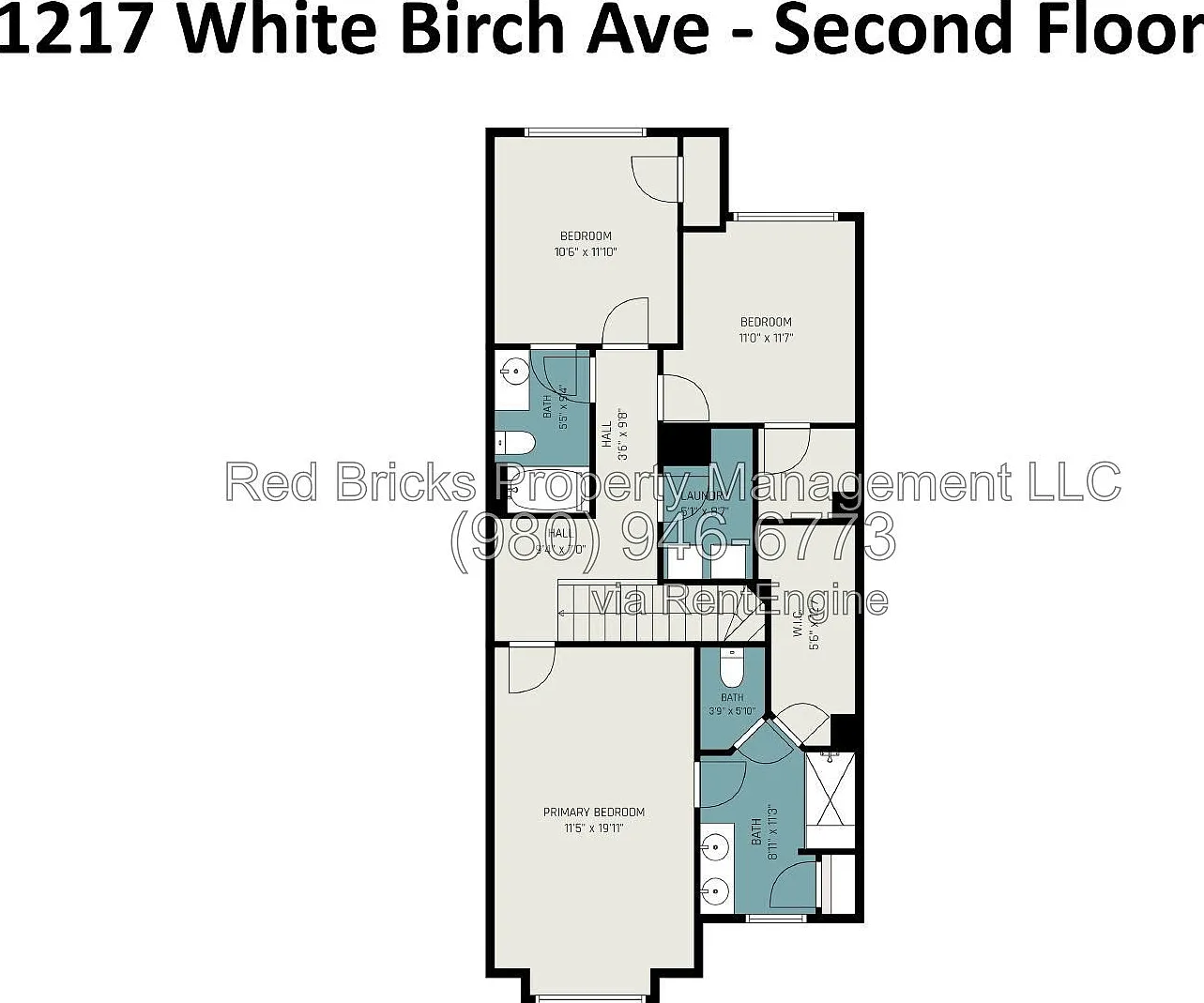 3 bed, 2.5 bath, 1699 sqft, $2,195 — Photo 4