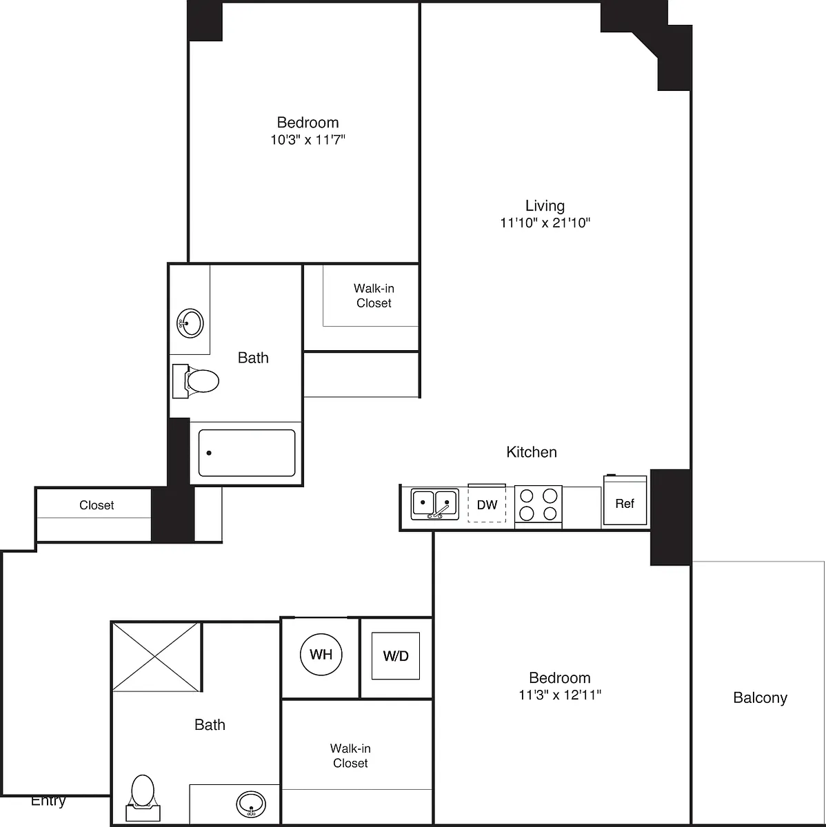 Floor plan B2 Classic
