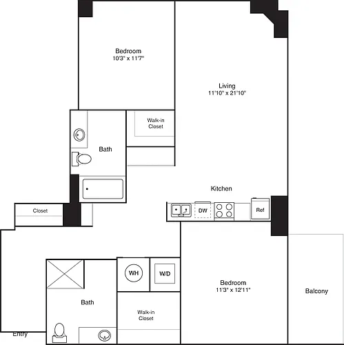 Floor plan B2 Classic